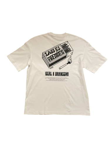 IGERL x BRAINSCHA T-Shirt white/natural